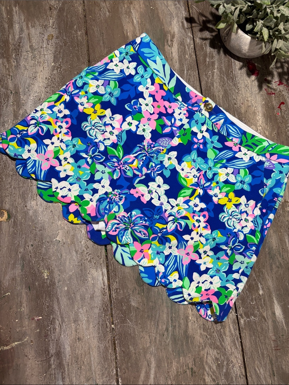 Lilly Pulitzer Colette Knit Skort “Social Sunset”